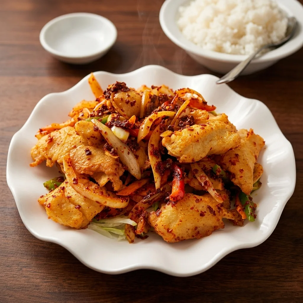 Five-Spice Calamari at Pho Binh Minh Restaurant in Winnipeg, MB